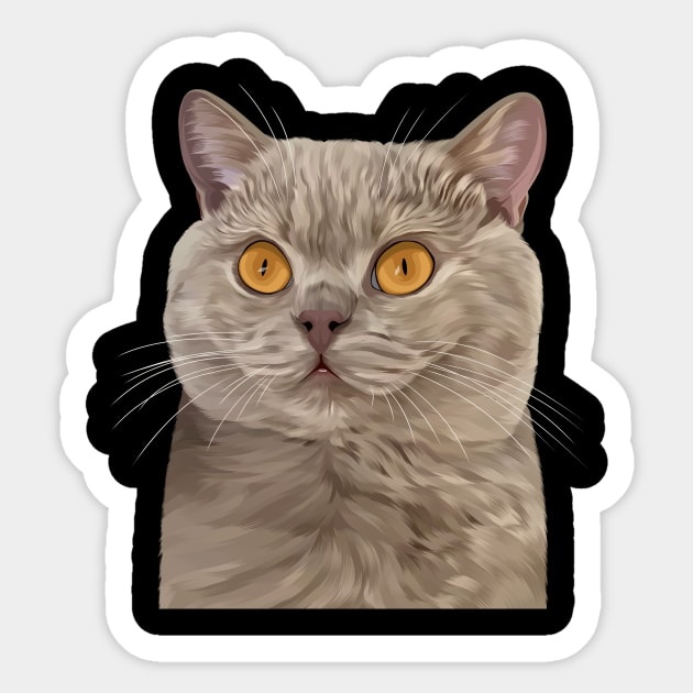 Cute cqts and kittens Sticker by chychut